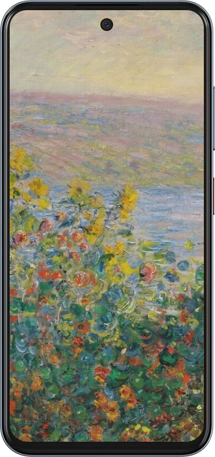 Силиконовый чехол Пейзаж для ZTE Nubia V70 - 6445u-4083 изображение 