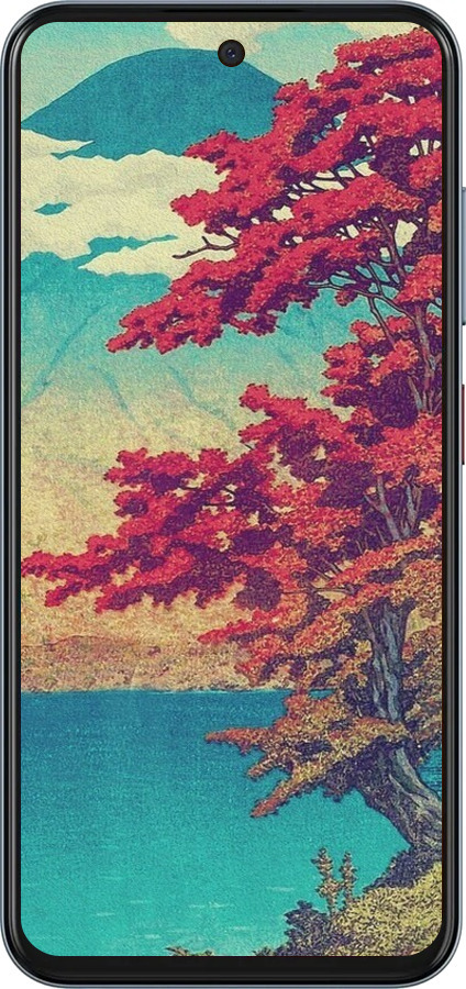 Силіконовий чехол Із зображенням природи для ZTE Nubia V70 - 6469u-4083 изображение 