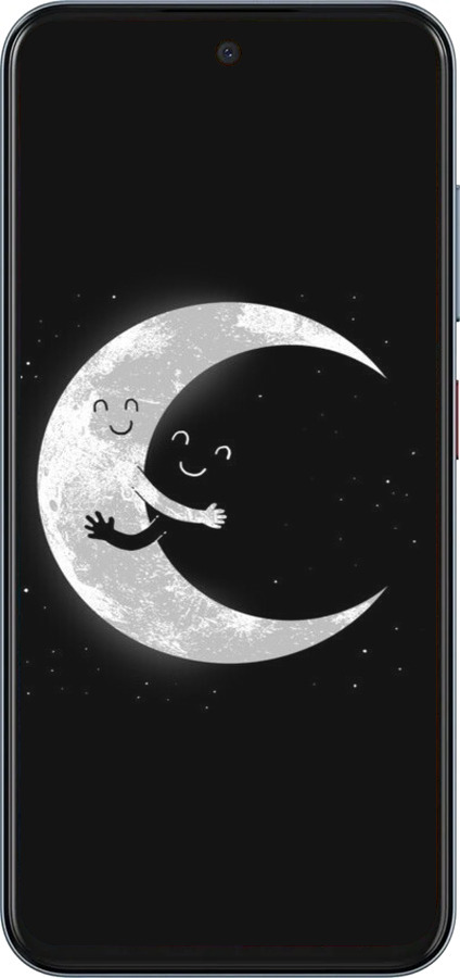 Силиконовый чехол Лунные объятия для ZTE Nubia V70 - 6508u-4083 изображение 