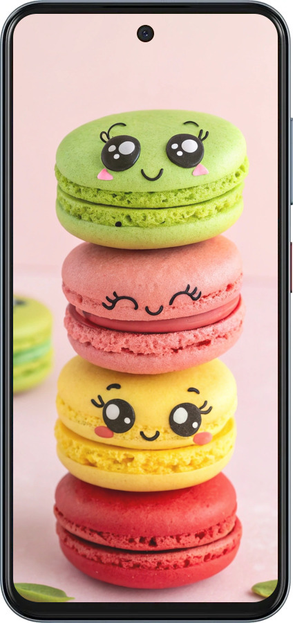 Силіконовий чехол Печиво для ZTE Nubia V70 - 6693u-4083 изображение 