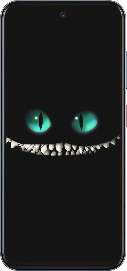 Силиконовый чехол Чеширский кот для ZTE Nubia V70 - 689u-4083 изображение 