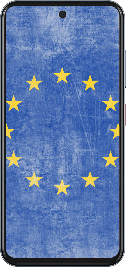 Силіконовий чехол Євросоюз 4 для ZTE Nubia V70 - 765u-4083 изображение 