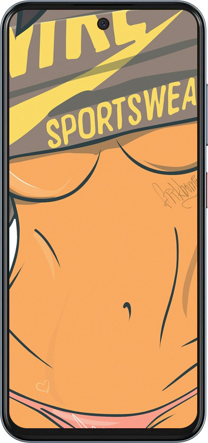 Силіконовий чехол Sexy для ZTE Nubia V70 - 785u-4083 изображение 