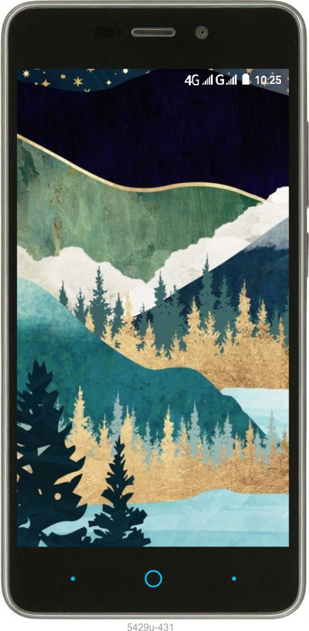 Силіконовий чехол № 5429 для ZTE X3 - 5429u-431 изображение 